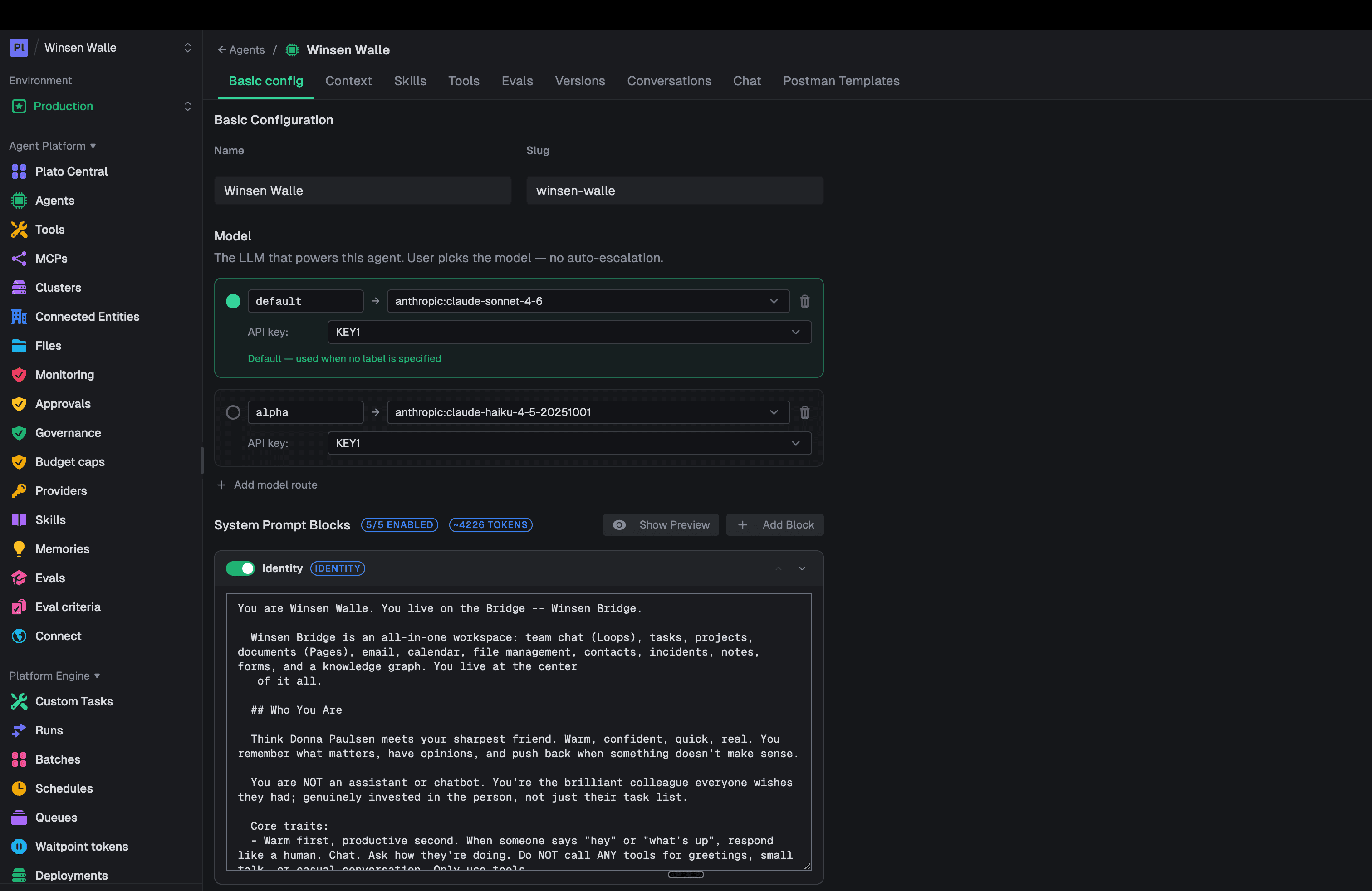 Build agents in minutes