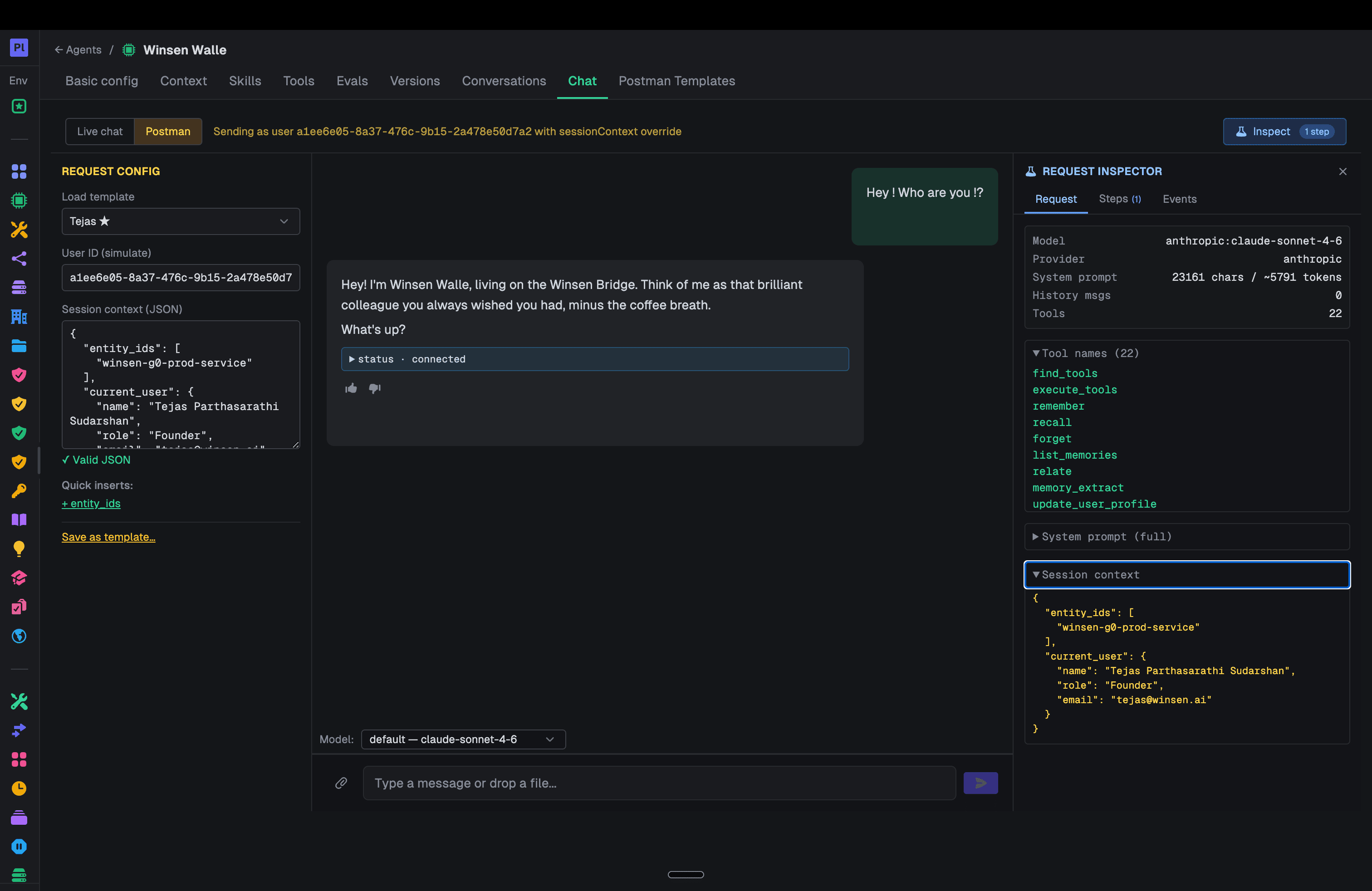 Chat with your agents